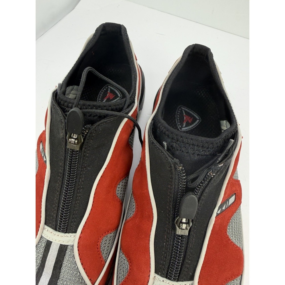Ecco Women's Receptor Shoes Black & Red Gryphon Us Size 6.5 Zip Front - Picture 2 of 9